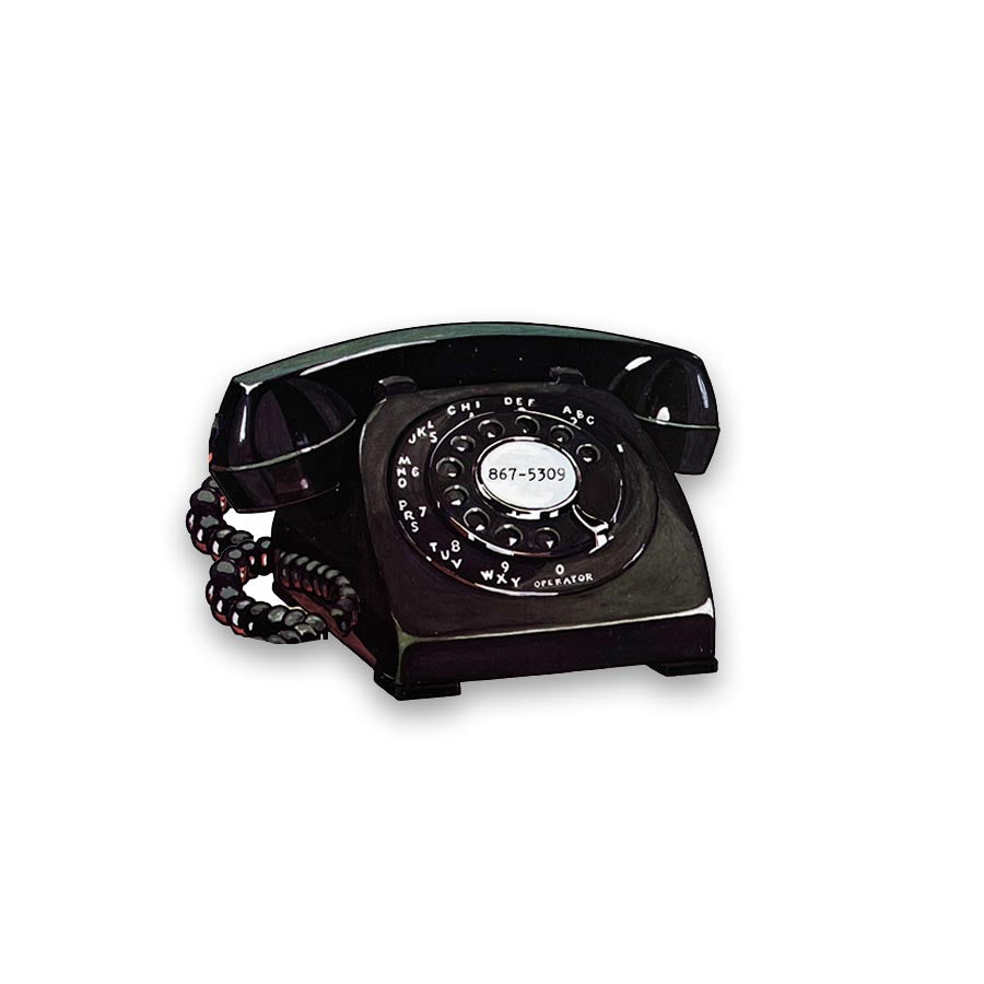 Jenny's Telephone Sticker