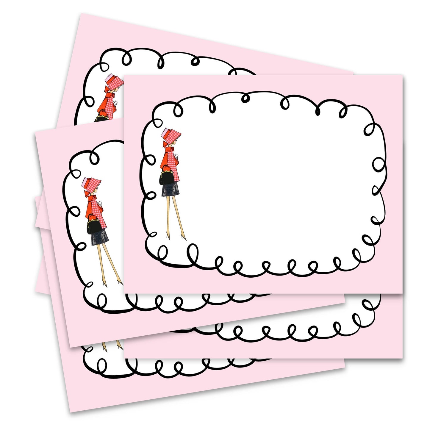 Miss Society Notecard Set