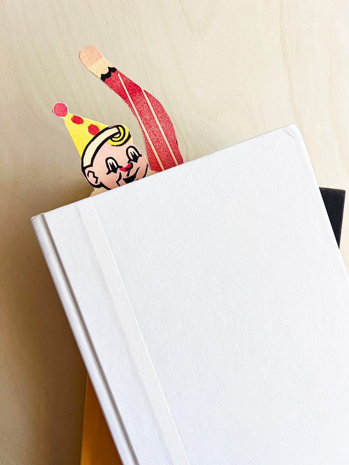 Jolly Paper Clown Puppet Paper Doll