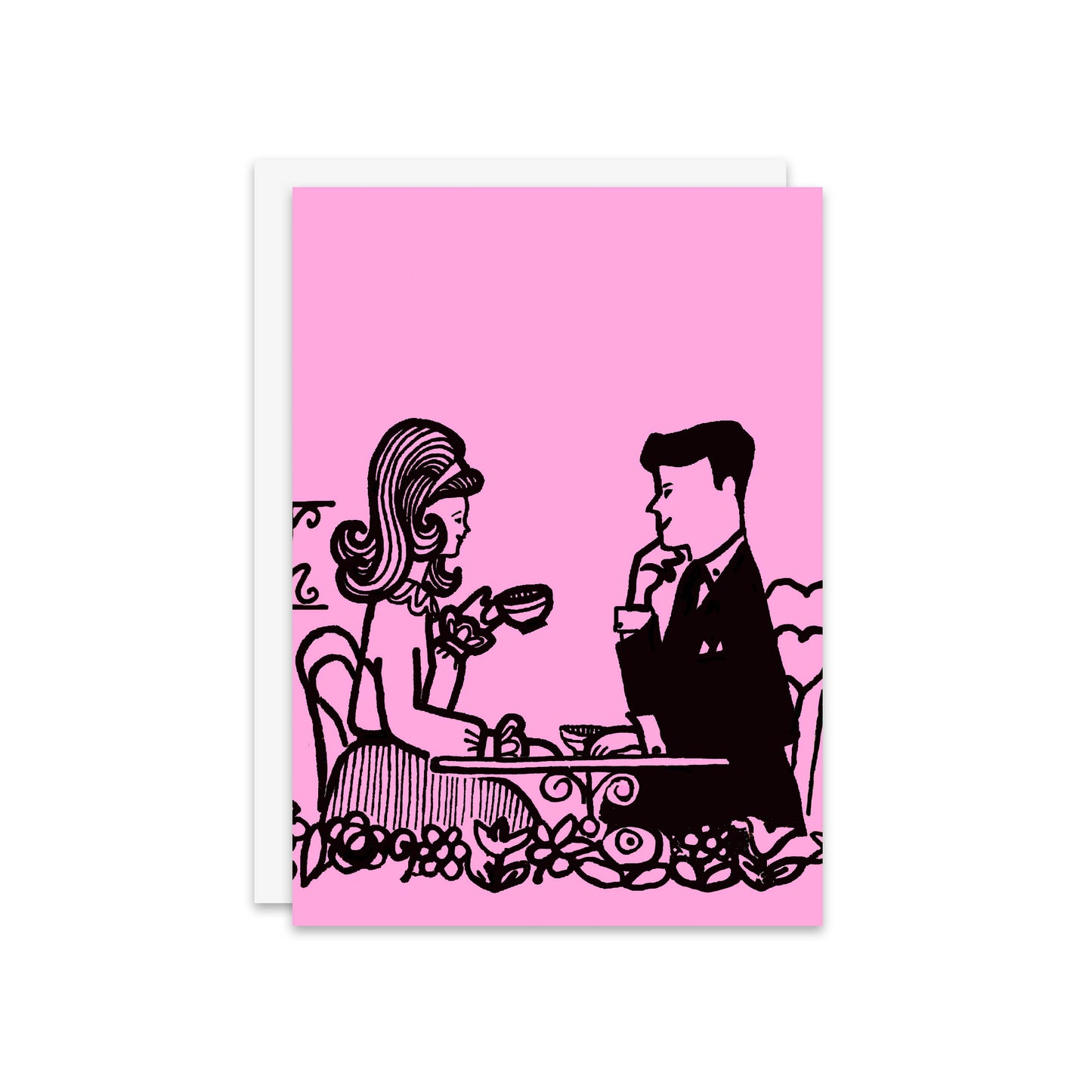 Tea for Two - Blank Card
