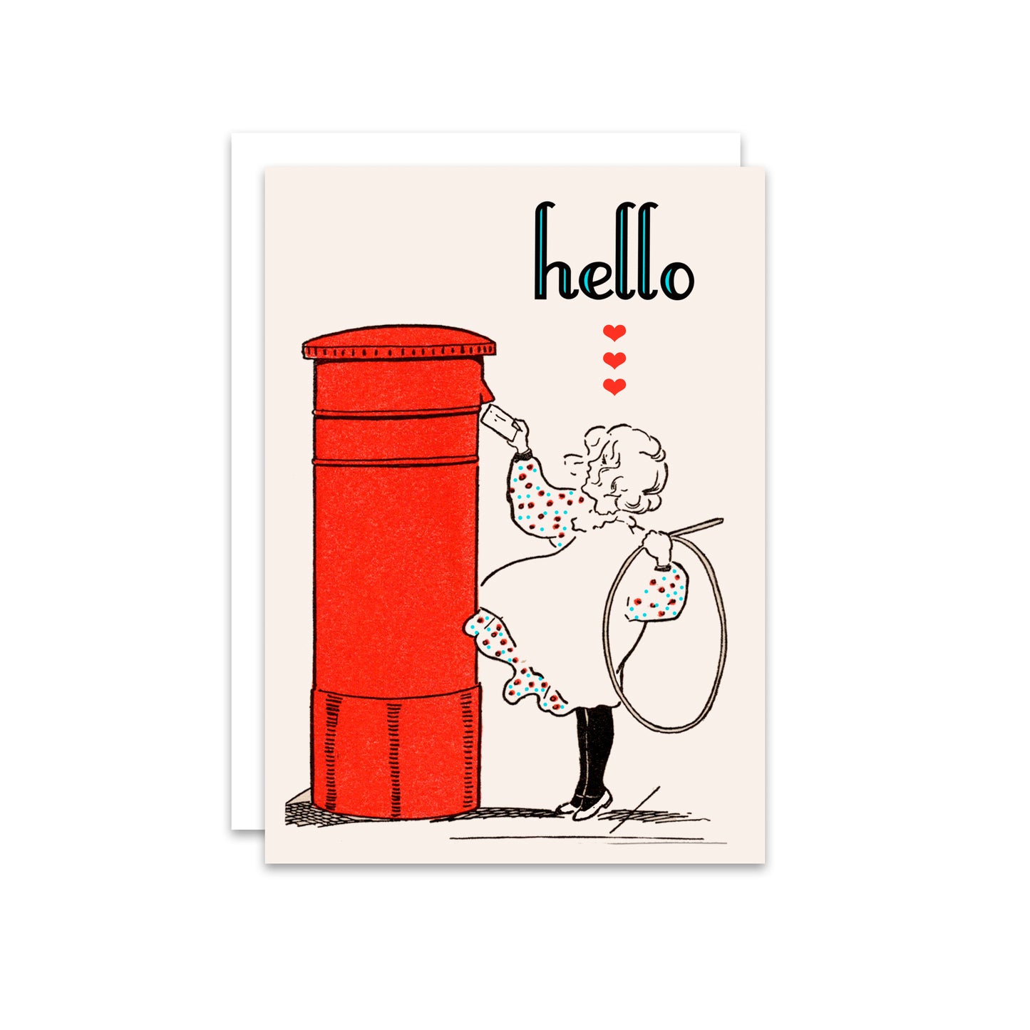 UK Letters Notecard