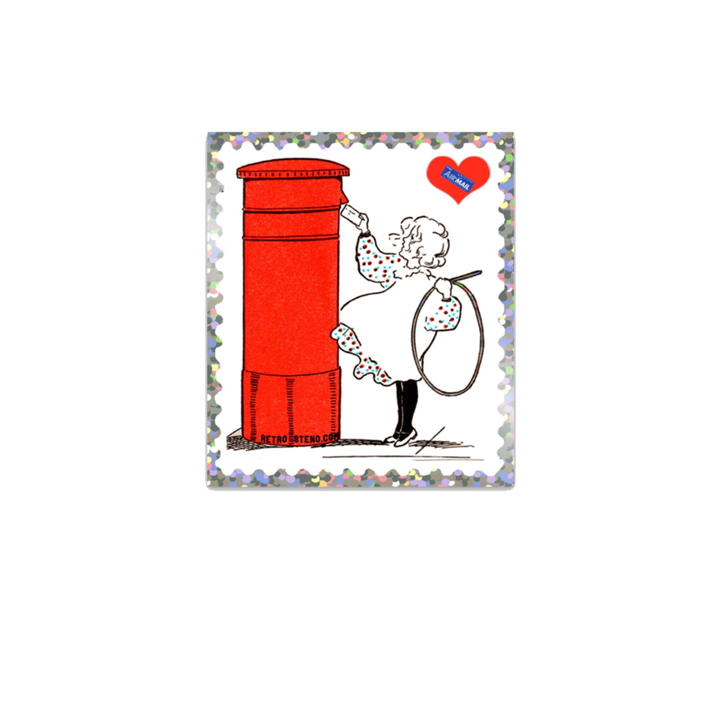 UK Letters Sticker