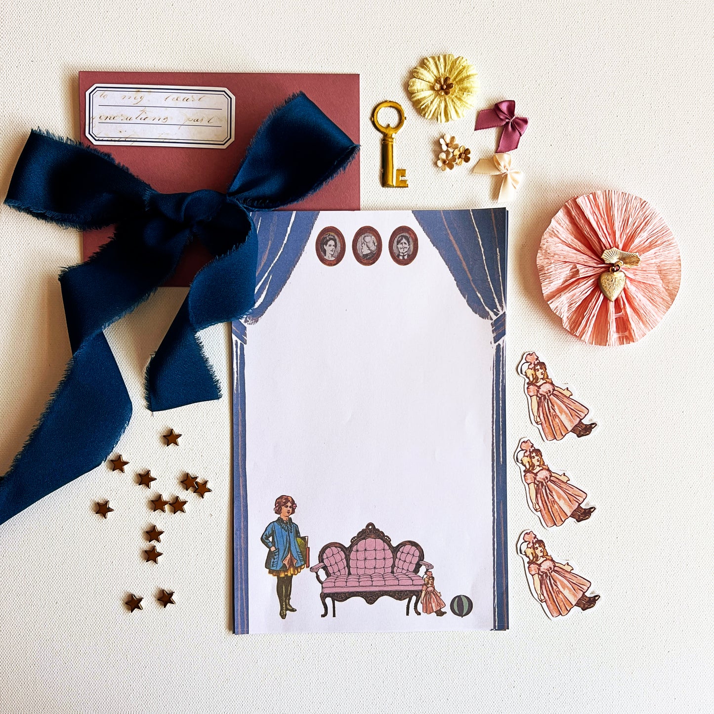 Victorian Stationery Set 'Sitting Room'