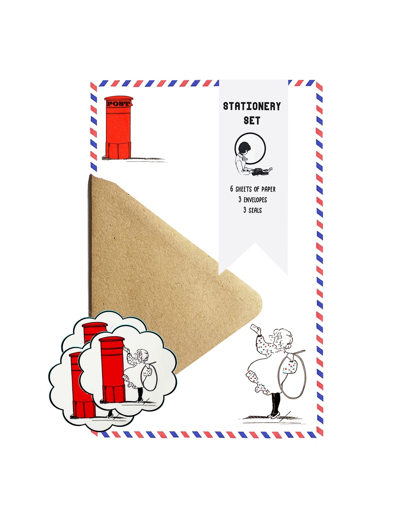 UK Letters to Rashel Stationery Set