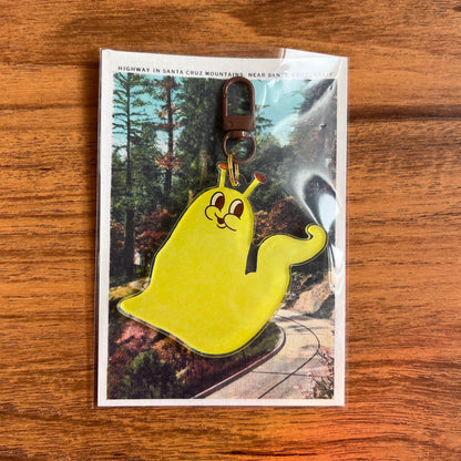 Banana Slug Key Chain