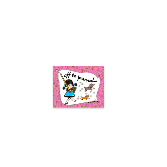 Vinyl Sticker - Off to Journal