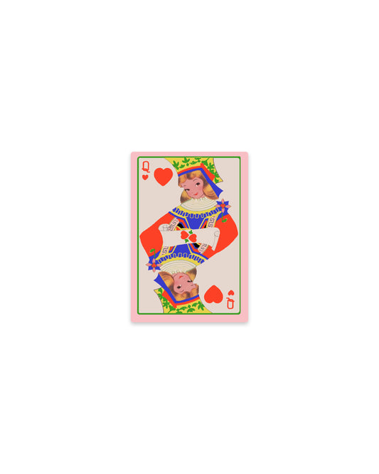 Queen of Hearts Sticker