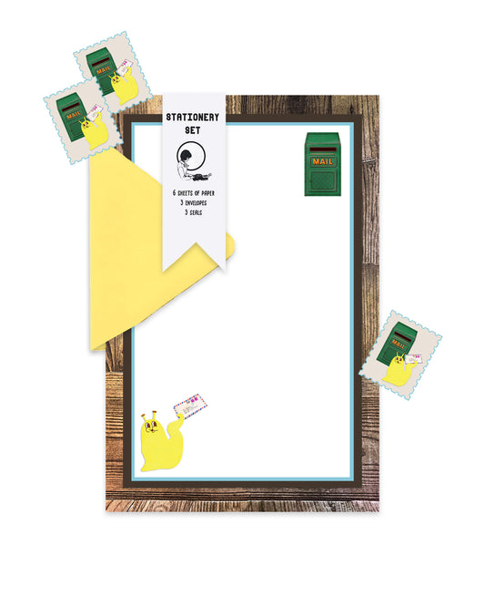 Banana Slug Stationery Set