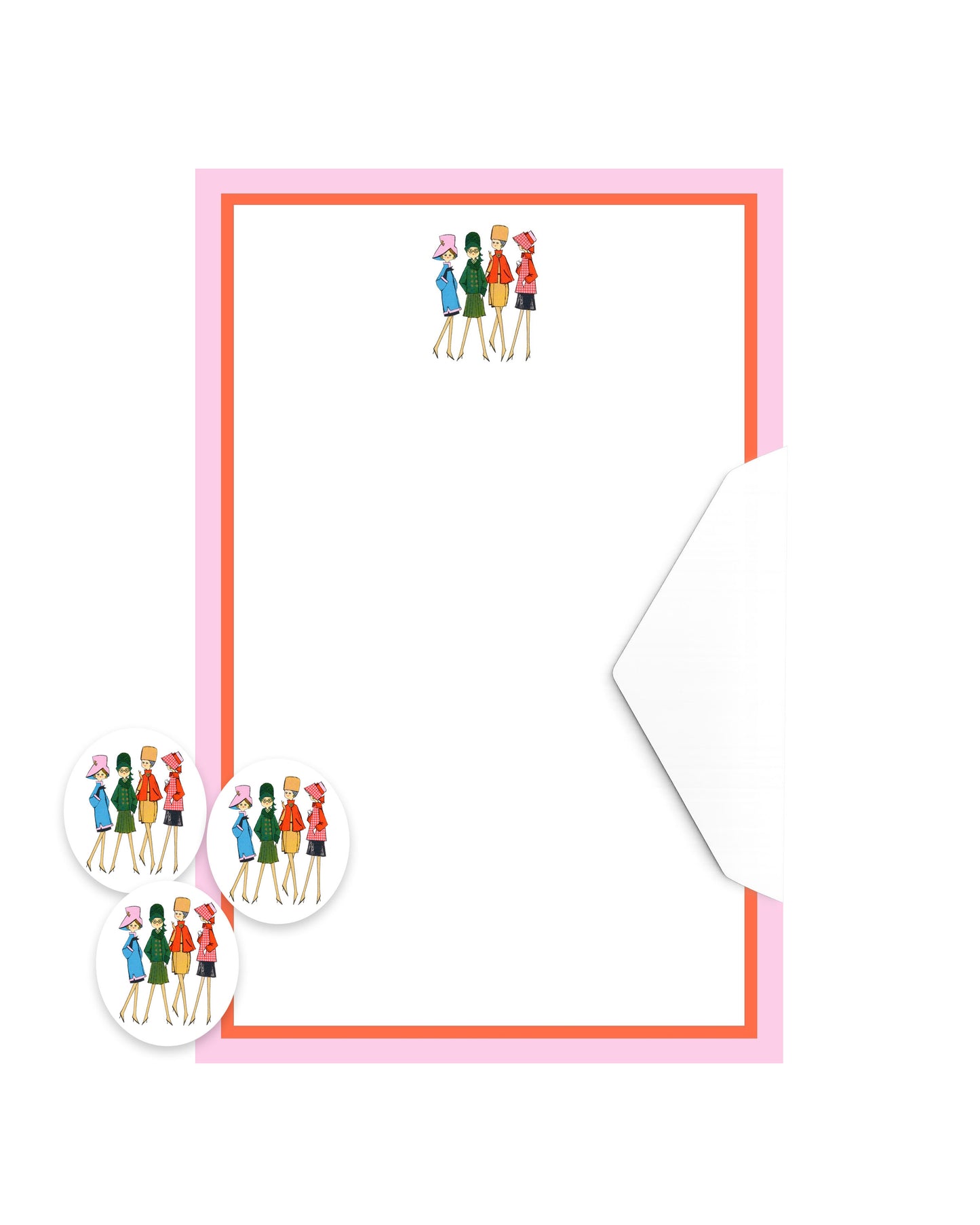 Society Ladies Stationery Set