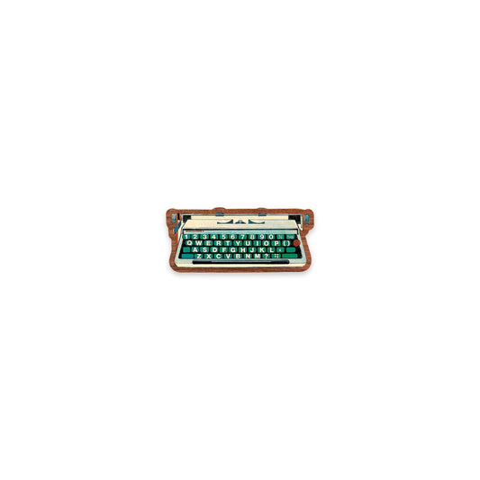 Vintage Typewriter Keyboard Sticker